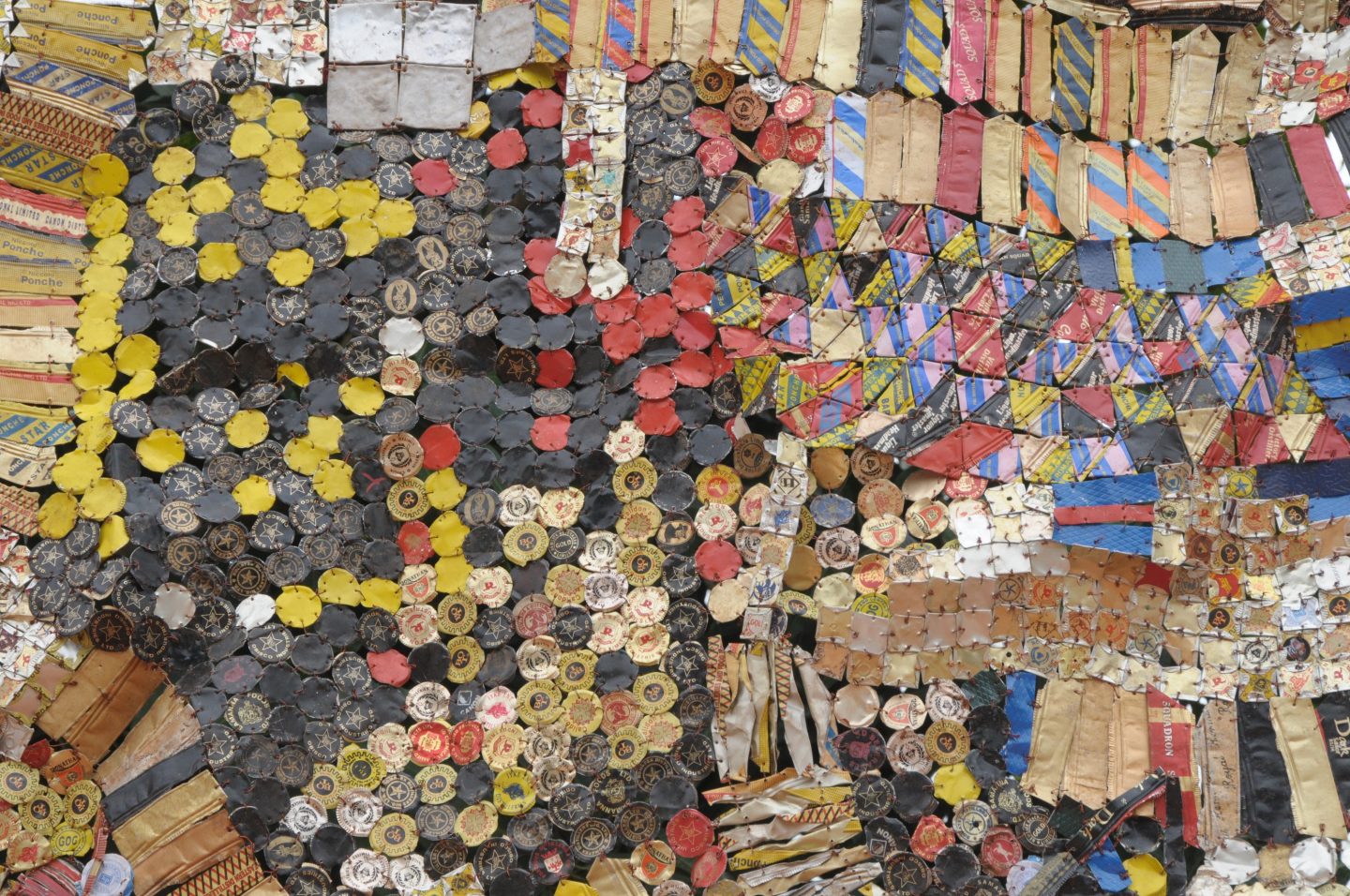 El Anatsui El Anatsui, New World Map, 2009